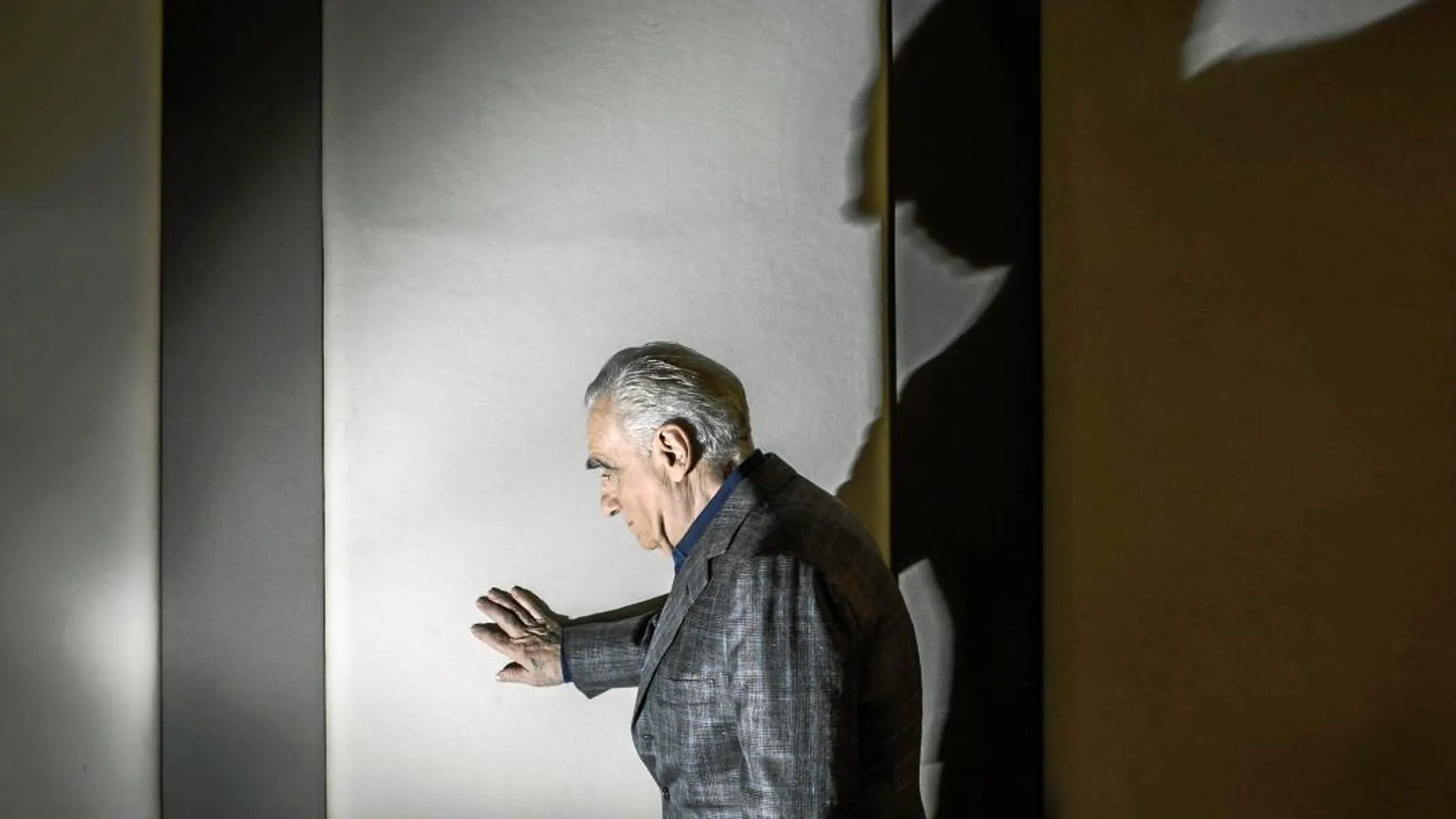 Martin Scorsese, que ha reabierto su cruzada contra las plataformas de "streaming", momentos antes de recoger el Princesa de Asturias. Foto: Alberto R. Roldán