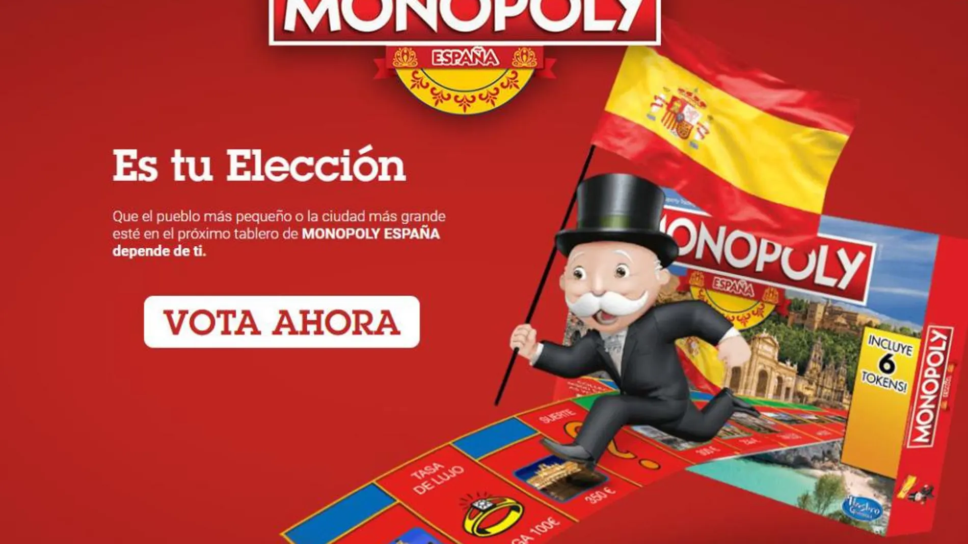 ¿Quieres que tu localidad salga en la próxima edición de Monopoly?