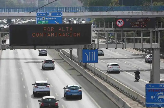 Los coches con matrículas pares no podrán circular mañana por el centro de Madrid