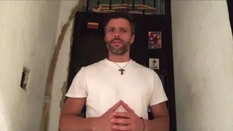 Leopoldo López: «Cuestiono a Maduro como presidente. ¿Decir esto es un delito? Según la Fiscalía lo es»