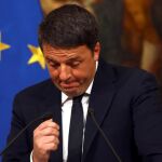El exprimer ministro italiano, Matteo Renzi