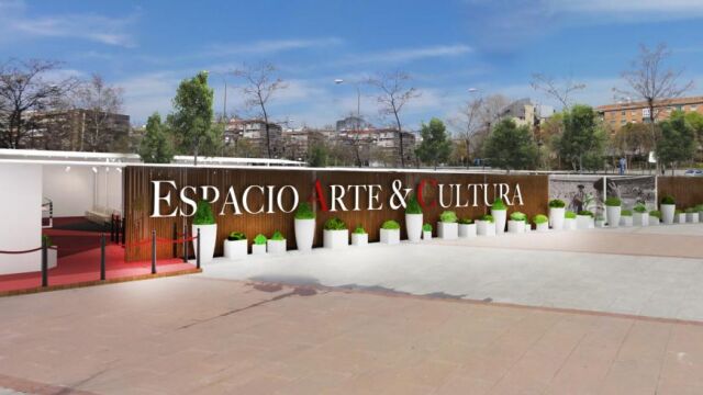 Carpa destinada al espacio cultural