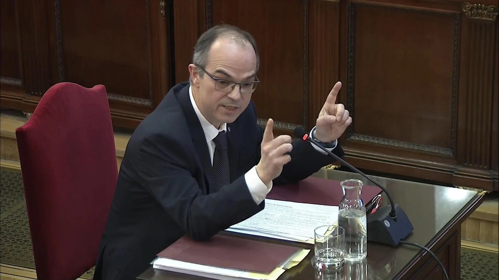 El exconseller de Presidencia de la Generalitat Jordi Turull