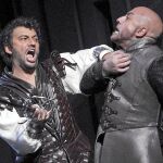 El papel de Kaufmann (izda.) en «Otello» era de lo más esperado en la temporada de la ROH