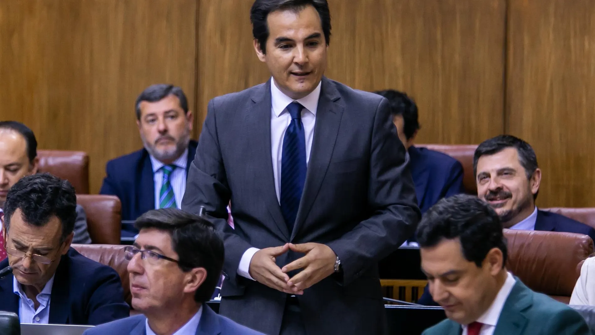 El portavoz del PP en la Cámara andaluza José Antonio Nieto