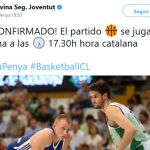 El Joventut juega a las 17:30, «hora catalana»