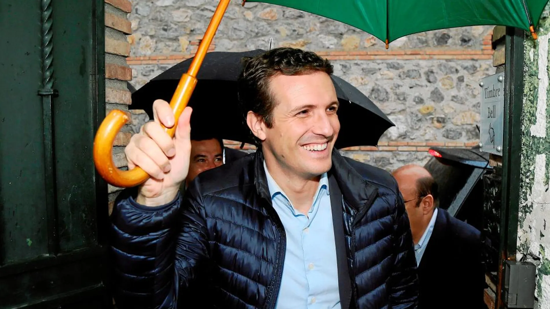 Pablo Casado, ayer en Granada, donde clausuró el acto de presentación de los cabezas de lista del PP para las elecciones andaluzas del próximo 2 de diciembre / Luis Díaz