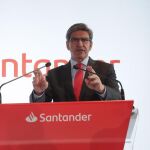 El consejero delegado del Banco Santander, José Antonio Álvarez