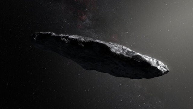 El supuesto asteroide interestelar Oumuamua ahora resulta que es un cometa, según un nuevo estudio. / ESO/M. Kornmesser