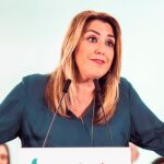 Susana Díaz, durante el Comité Director del PSOE-A