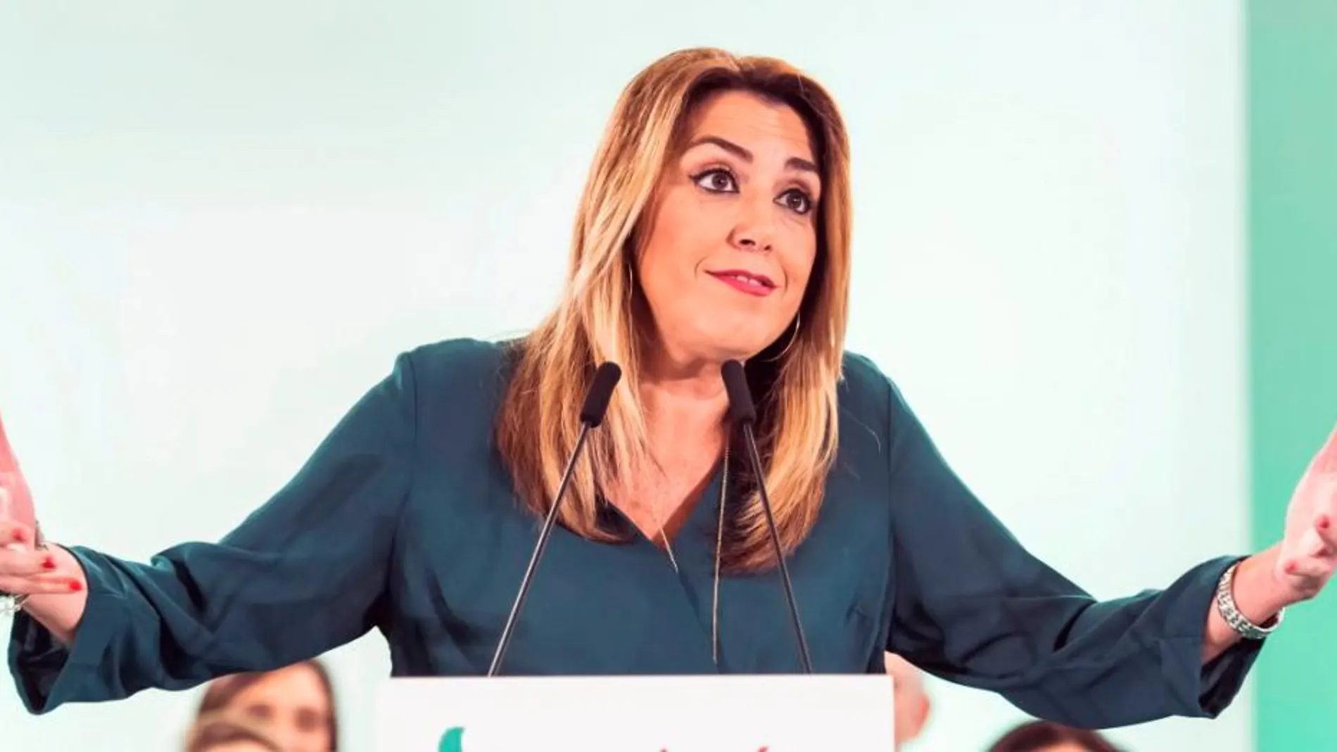 Susana Díaz, durante el Comité Director del PSOE-A