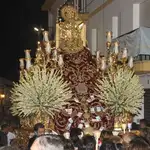 La Virgen de la Bella por las calles del municipio onubense
