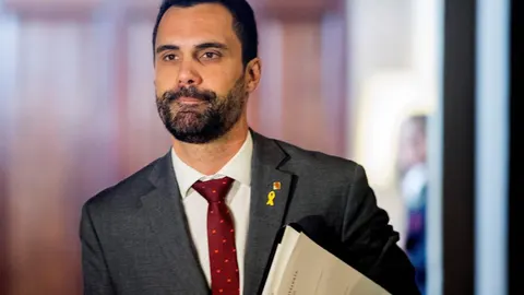 El presidente del parlamento catalán Roger Torrent. Foto: Efe / Quique García