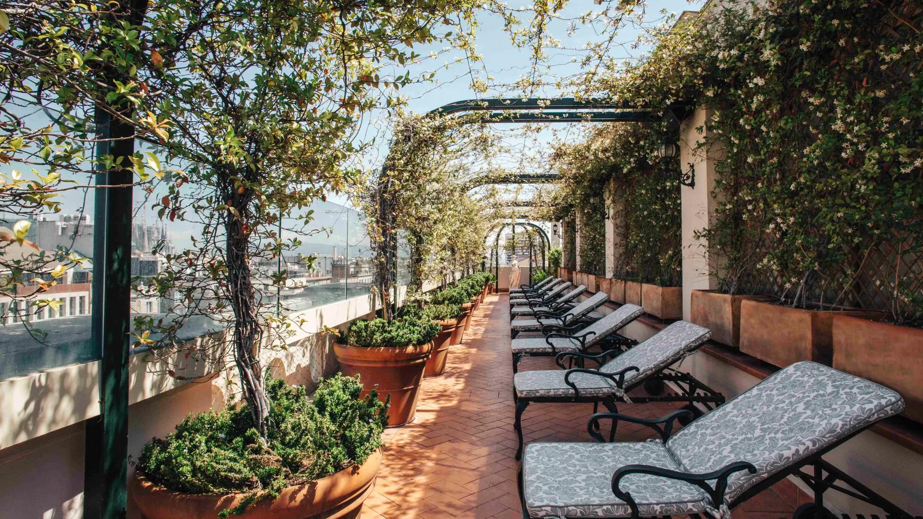 El Palace de Barcelona abre la temporada de su terraza Jardín Diana | Imagen cedida