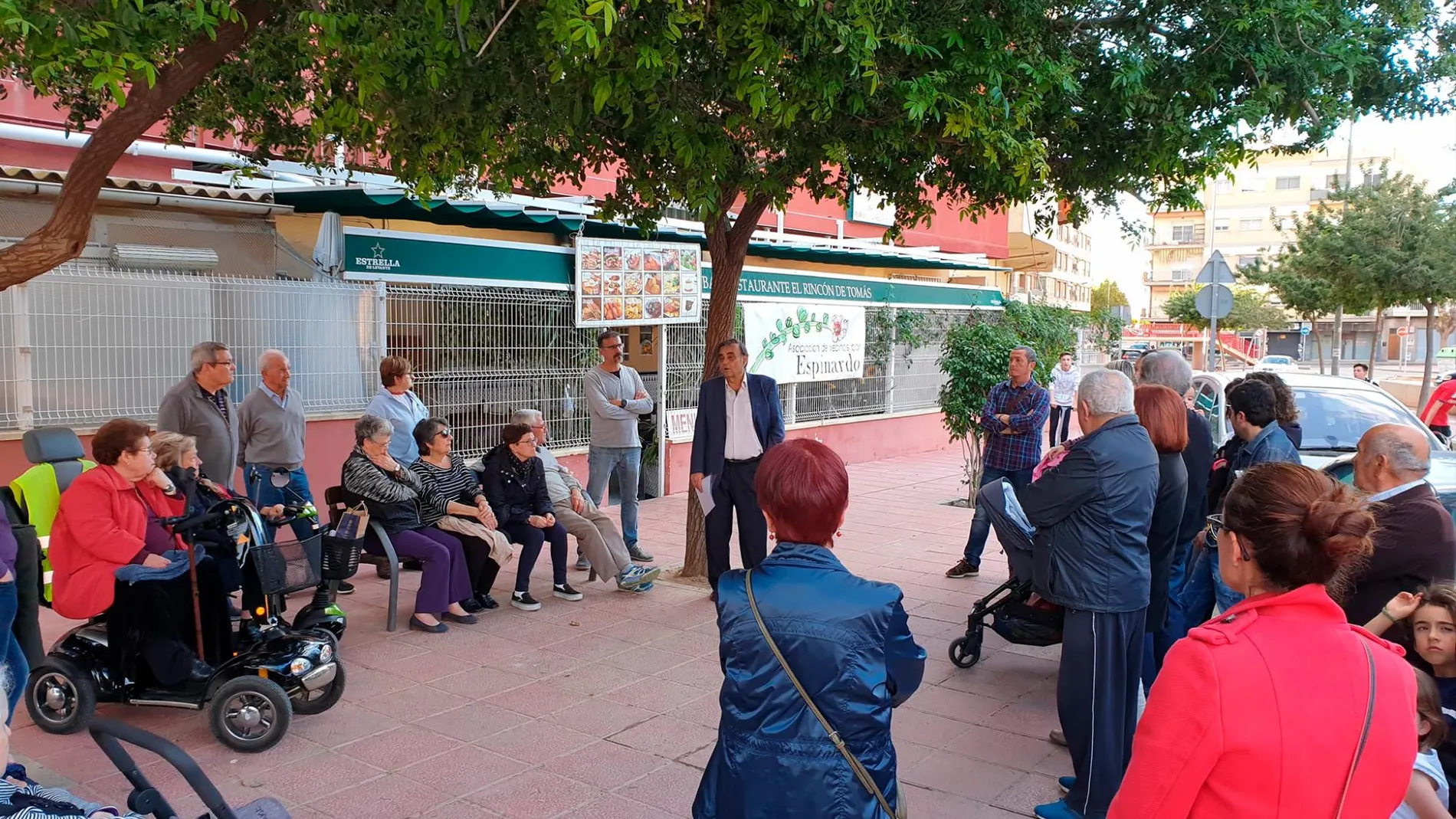 Vecinos de Espinardo salen de nuevo a la calle para exigir el fin de la inseguridad ciudadana