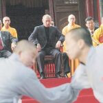 El presidente Putin, muy aficionado a las artes marciales, fue el primer dirigente extranjero que visitó el monasterio de Shaolín