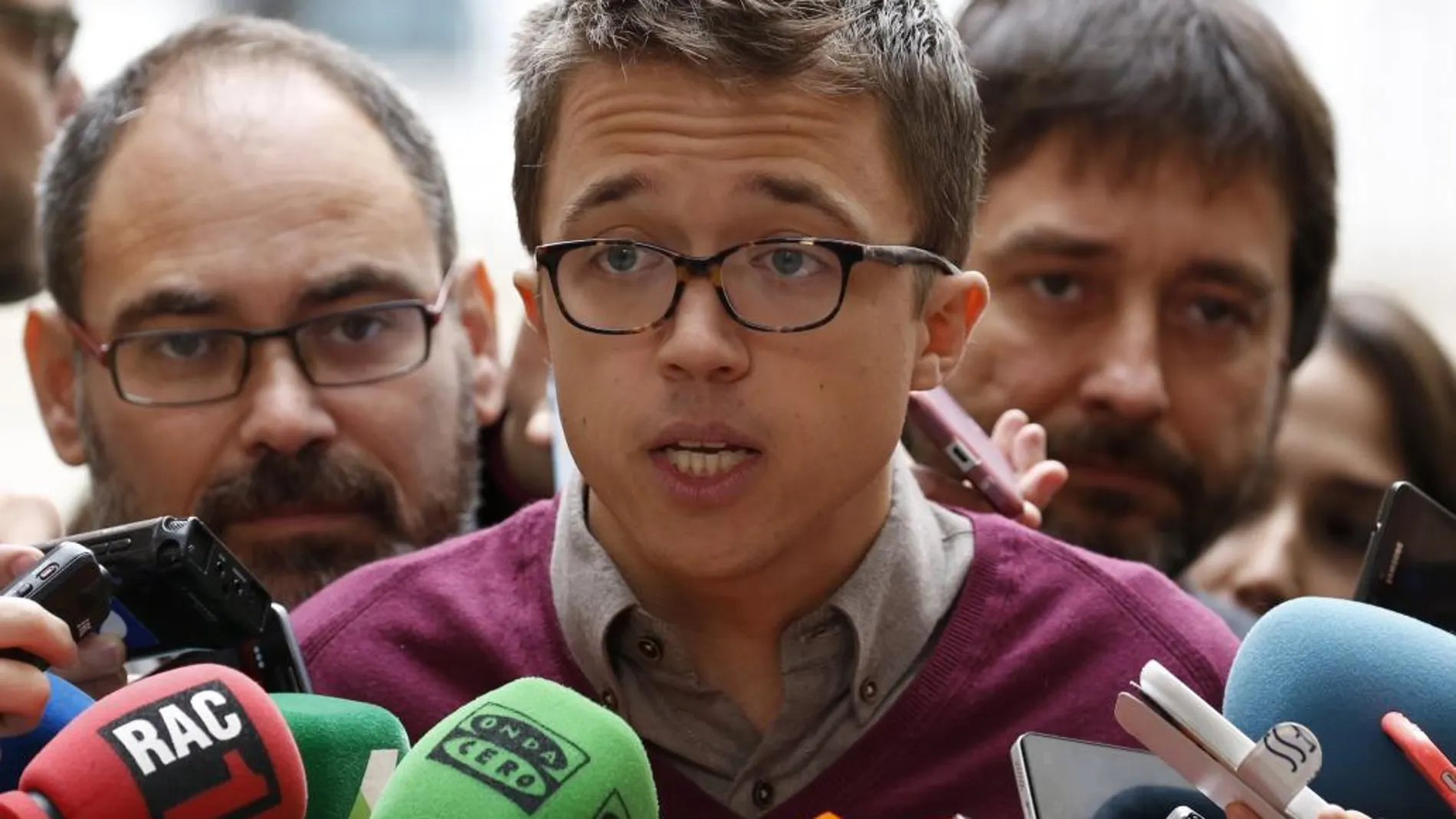 El diputado de Podemos, Íñigo Errejón