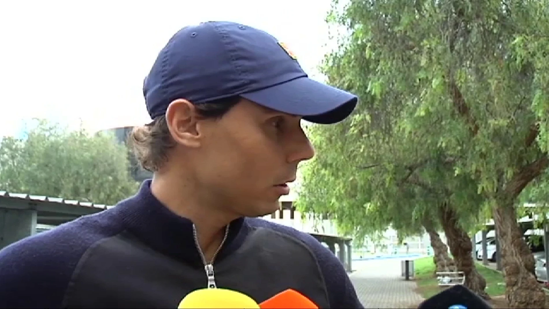 El tenista español Rafa Nadal