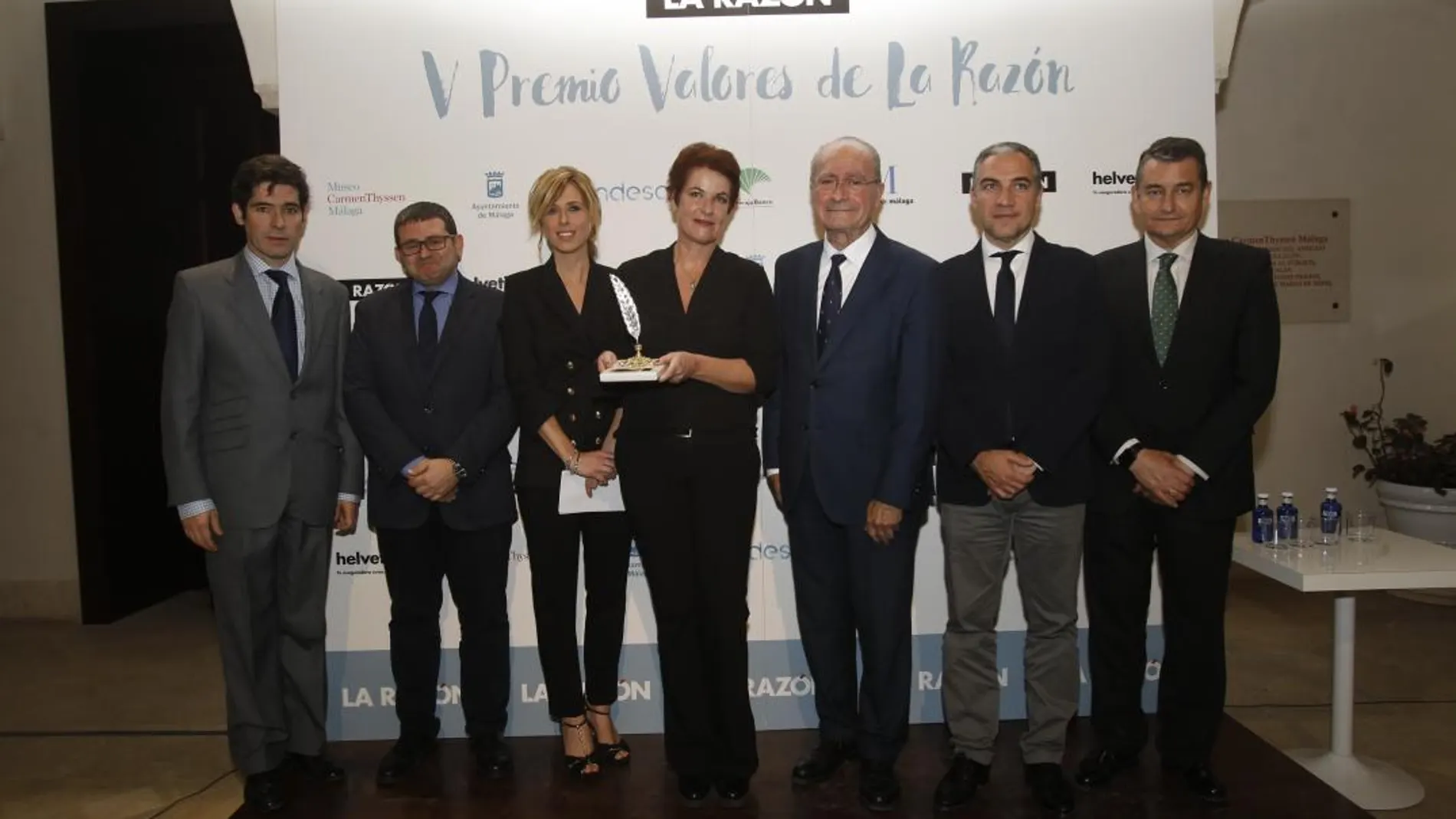 Paco Reyero, Néstor Fernández, María José Sáez, Francesca Friz-Prguda, Francisco de la Torre, Elías Bendodo y Antonio Sanz