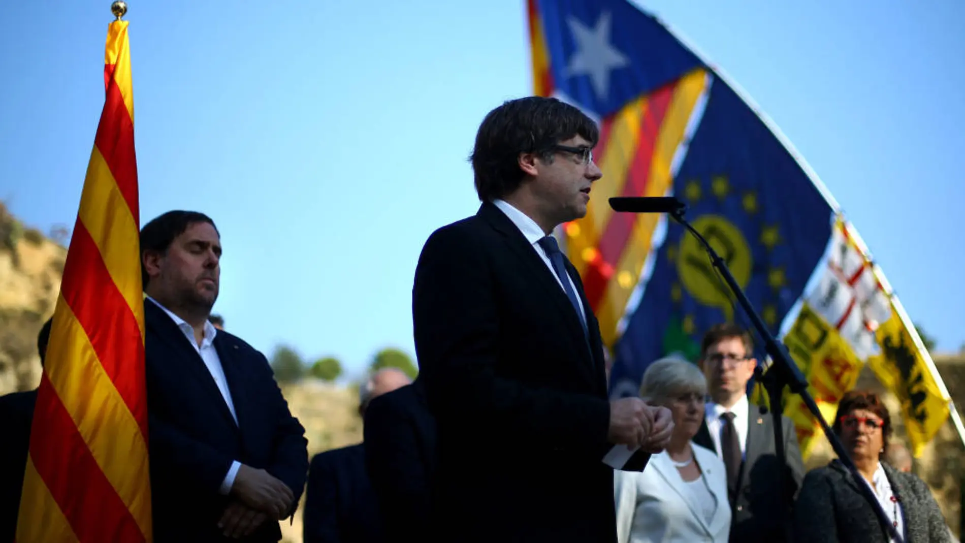 Imagen de archivo del ex president de la Generalitat, Carles Puigdemont