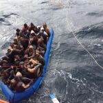 Salvamento Marítimo rescata 13.544 inmigrantes en 824 pateras en diez meses