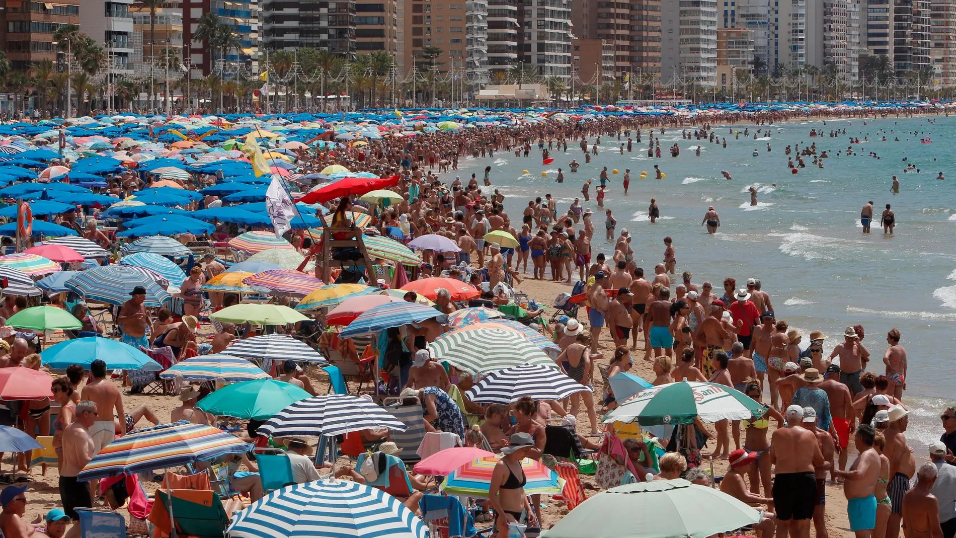 Benidorm es uno de los destinos frecuentados por los turistas británicos
