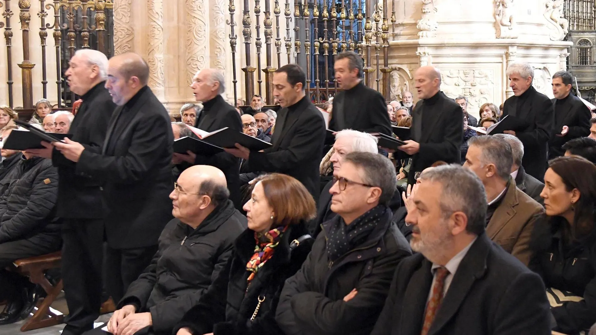 The Gregorian Chant Choir of Spain ofrece un concierto de canto gregoriano para conmemorar el VIII aniversario de la Catedral de Burgos
