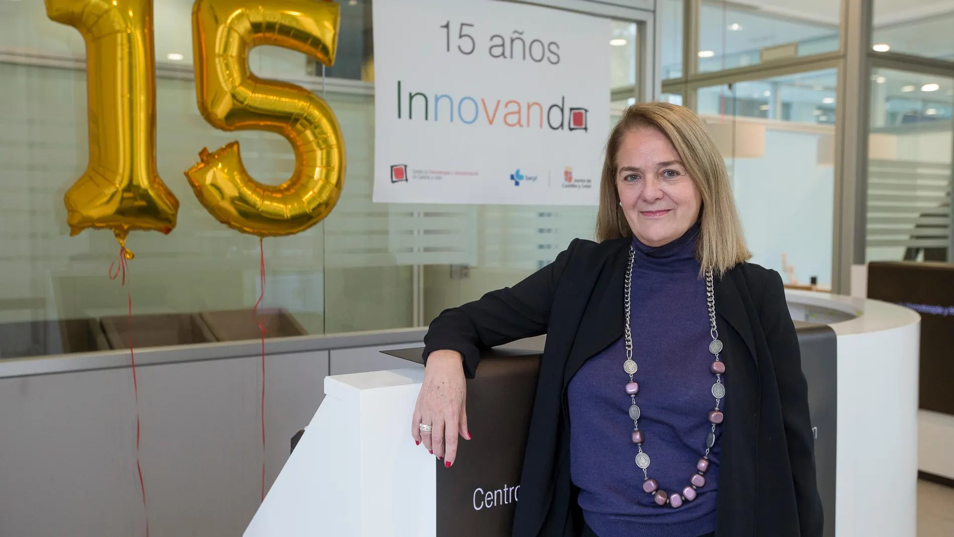 La directora del Centro de Hemoterapia y de Hemodonación de Castilla y León, Lydia Blanco