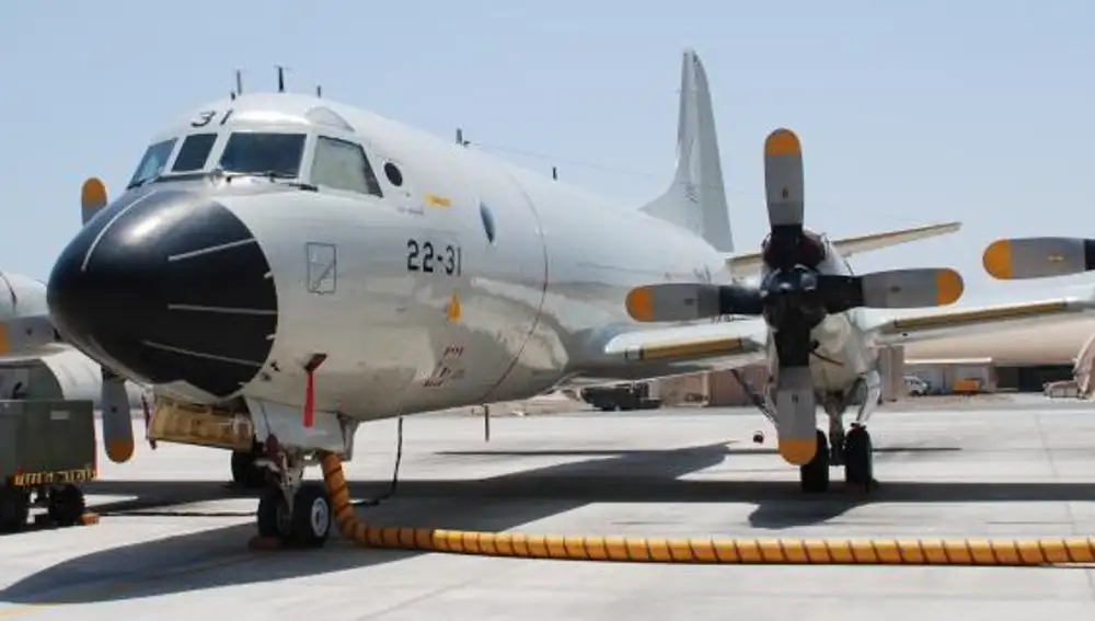 Imagen del P3 Orion del Ejército del Aire español
