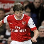 Andrei Arshavin cuando militaba en el Ársenal.