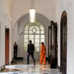 El presidente del Gobierno, Pedro Sánchez, se reunió el pasado viernes con la presidenta de la Junta, Susana Díaz, en el palacio de San Telmo / Manuel Olmedo