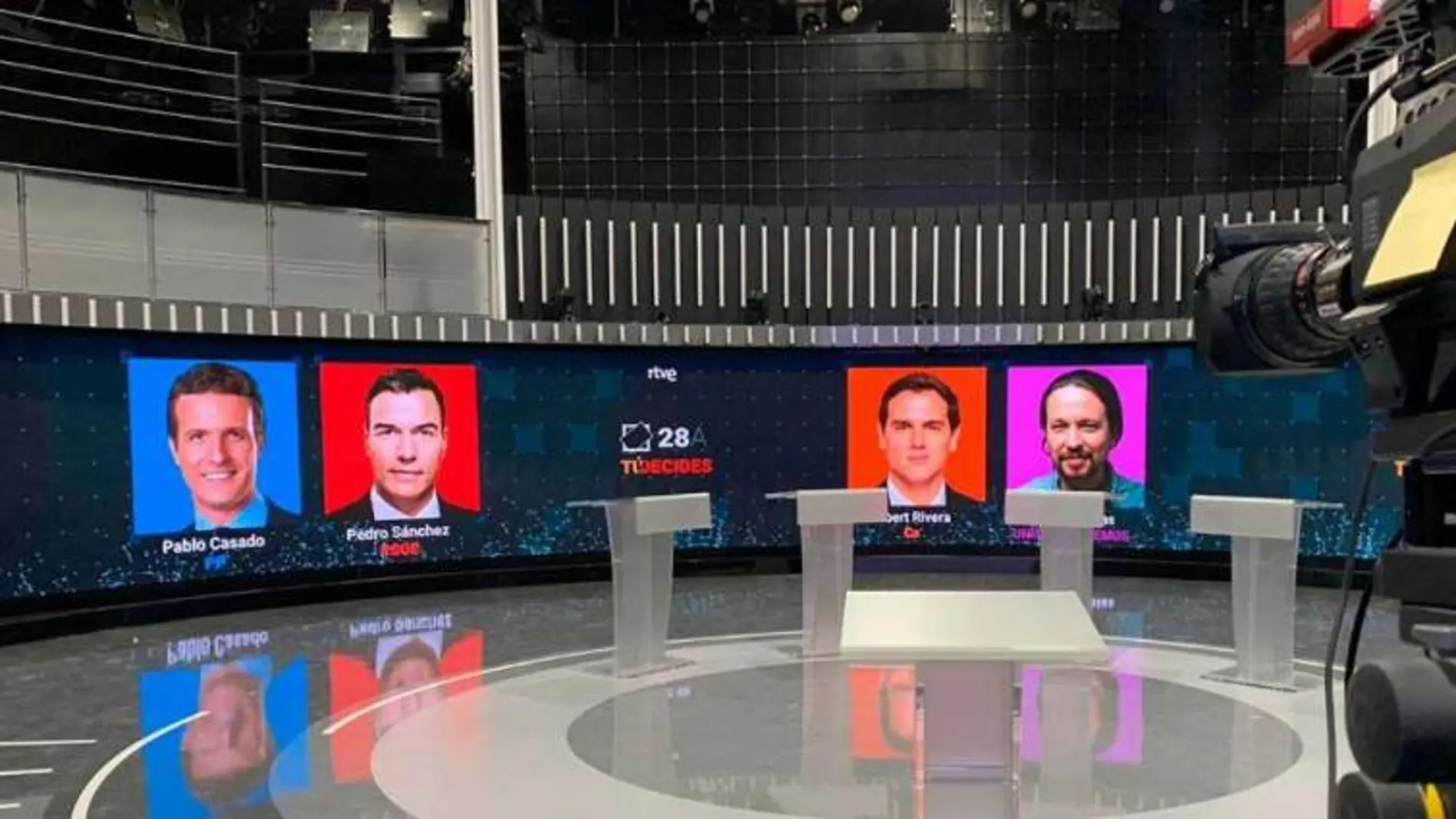 Debate a cuatro en RTVE