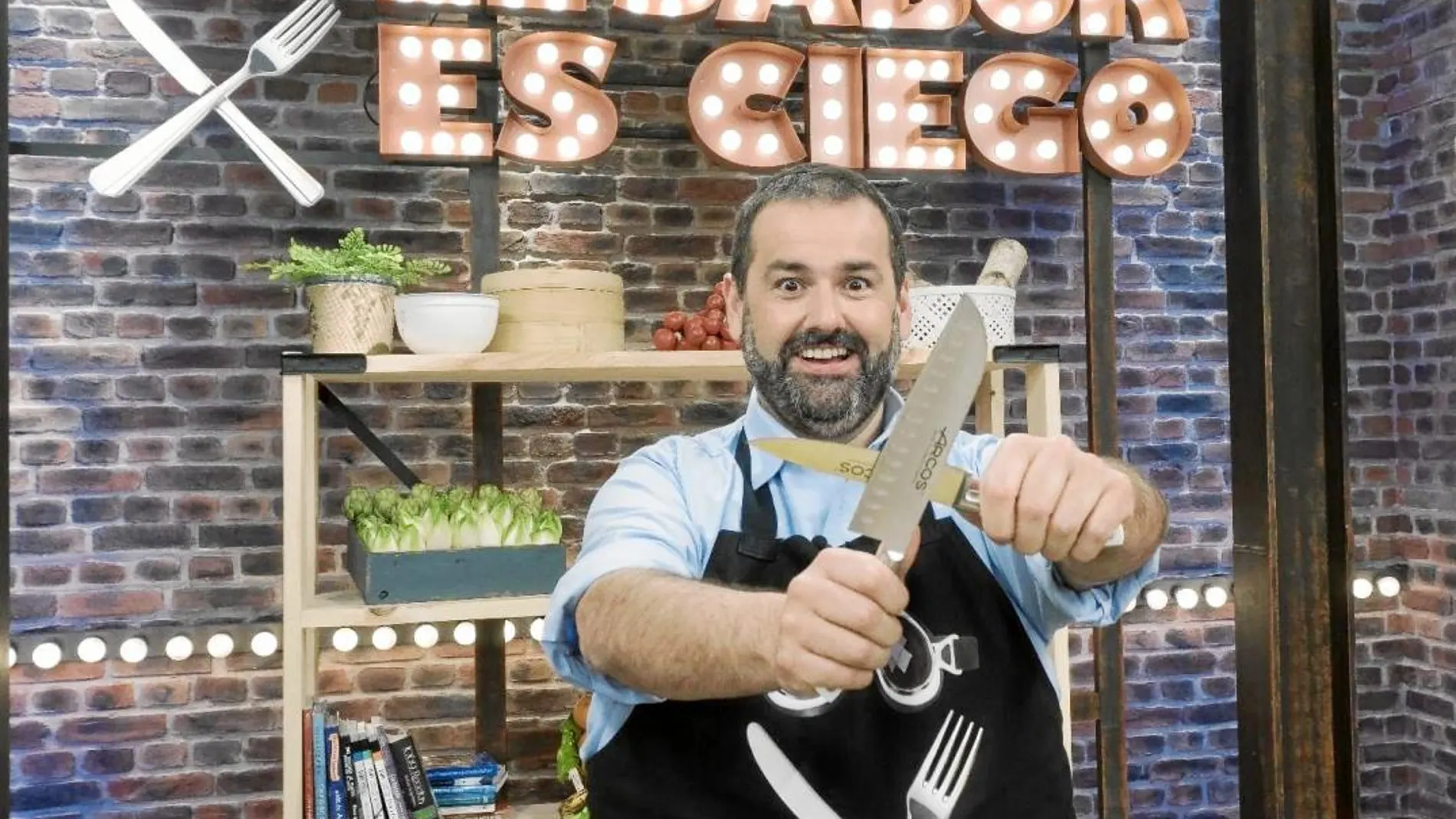 David de Jorge regresa a la televisión con «El sabor es ciego».