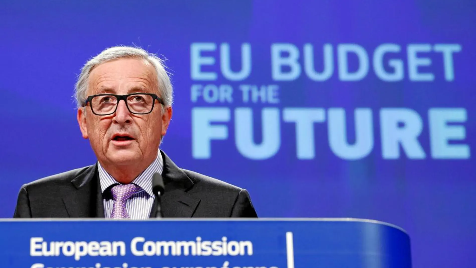 Juncker, presidente de la Comisión, presenta las líneas maestras del nuevo presupuesto de la Unión Europea