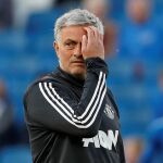 El técnico portugués del Manchester United, Jose Mourinho / Reuters