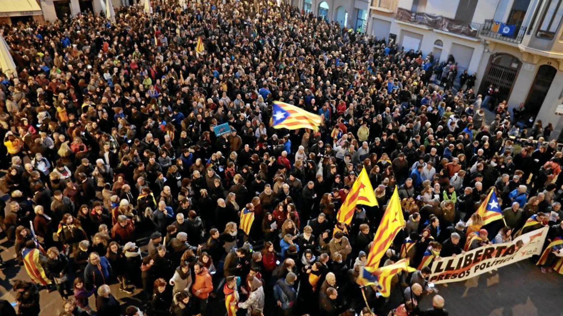 Imagen del acto de ayer promovido por la ANC y Òminum Cultural