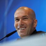 Zinedine Zidane, en la conferencia de prensa/ Efe