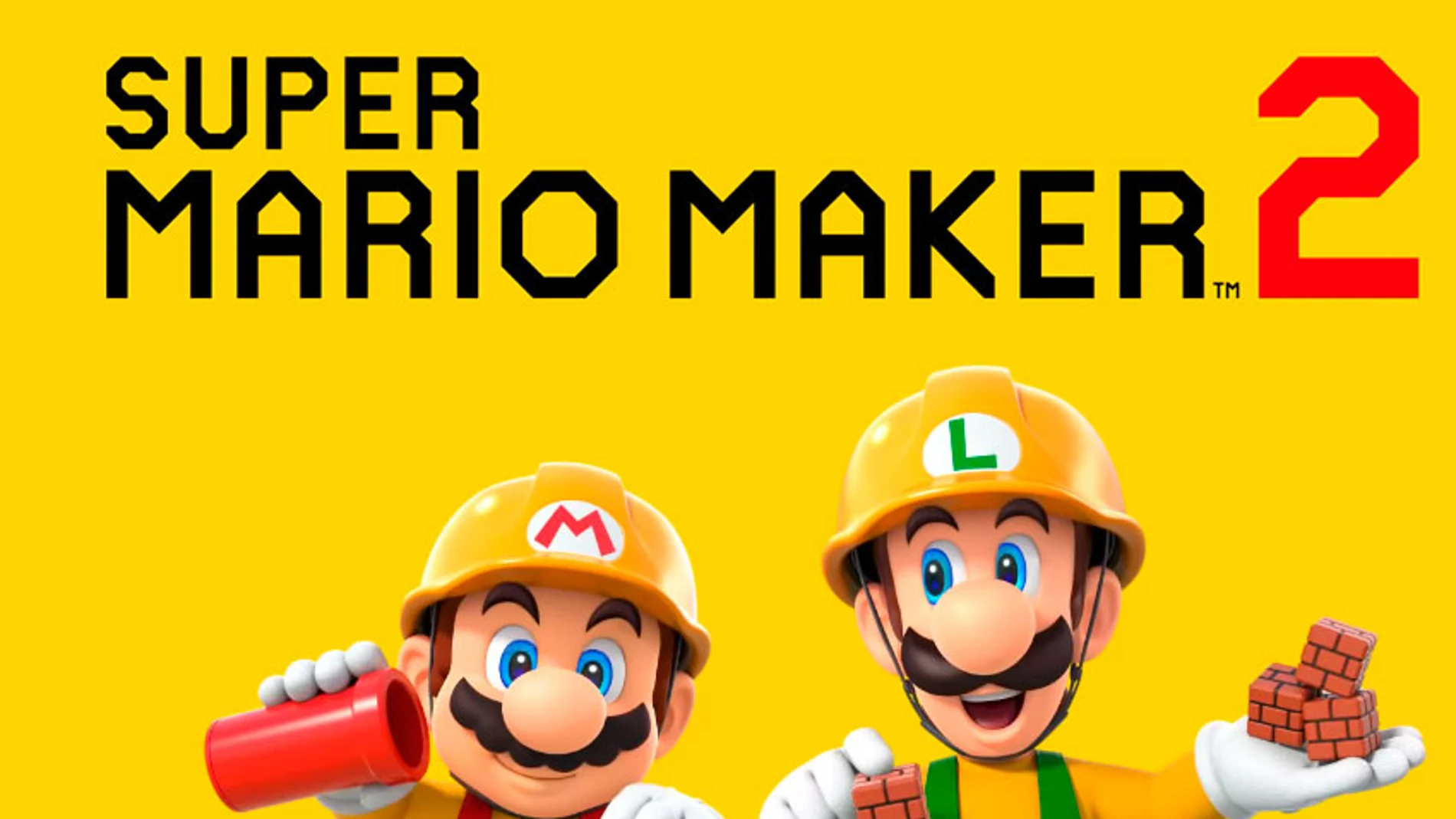 Imagen promocional de Super Mario Maker 2