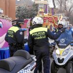 Los agentes impidieron que camiones de más de 3.500 kilos de masa autorizada accedieran al perímetro de seguridad en la cabalgata de Chamartín