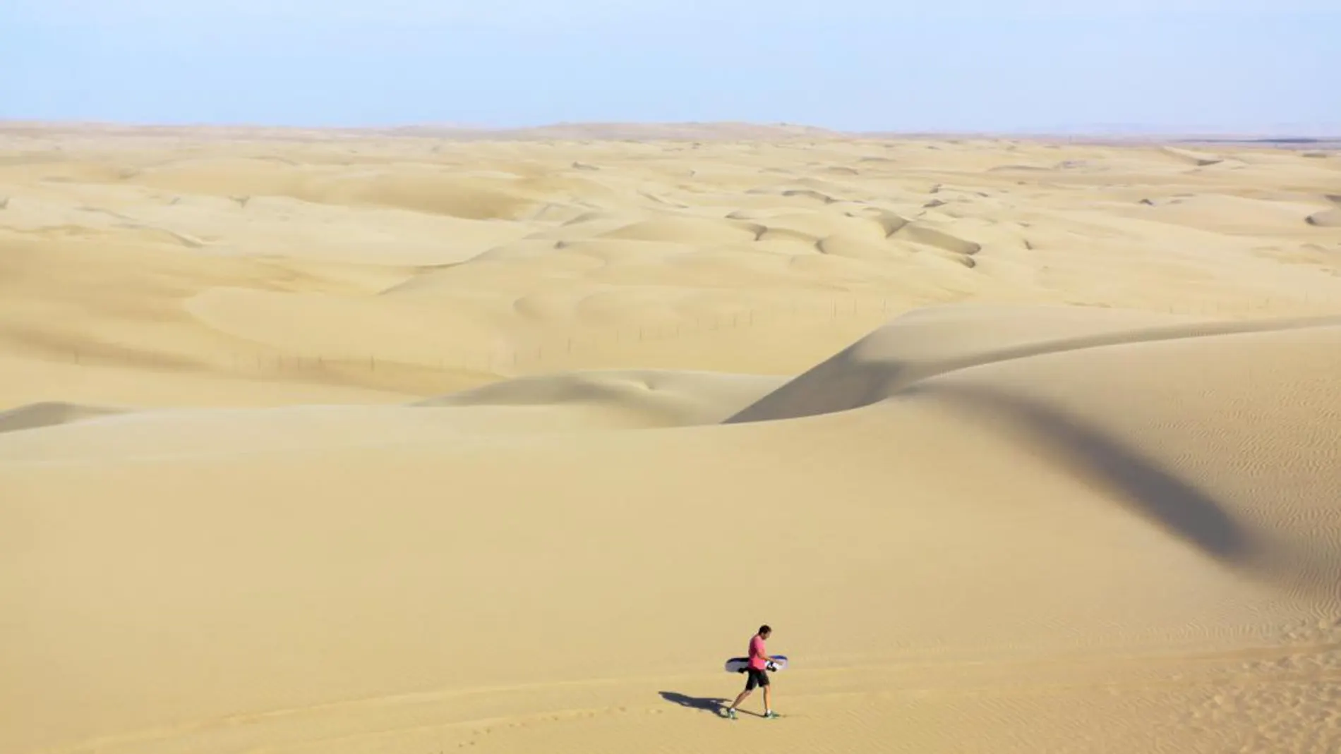 El desierto de Paracas, en Perú, en una imagen de archivo