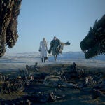 Daenerys Targayen, Jon Nieve y los dragones
