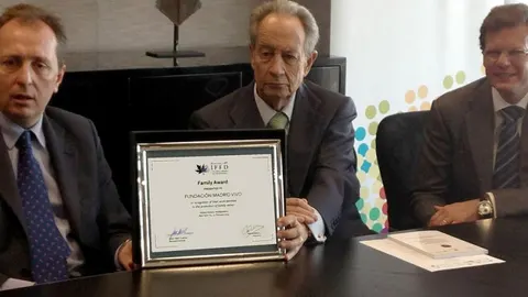 La Fundación Madrid Vivo, premiada por su apoyo a la familia