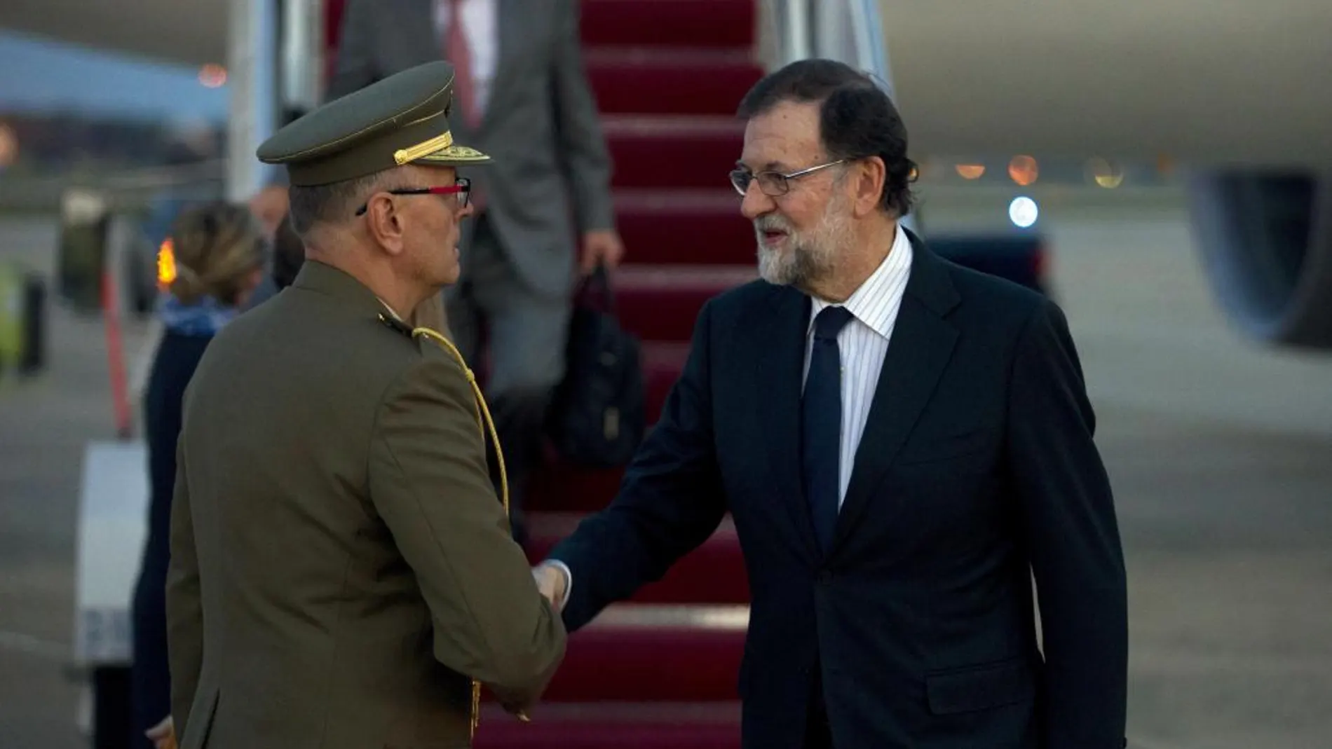 Llegada de Rajoy a Washington para entrevistarse con el presidente de Estados Unidos