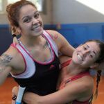 Alba Galan y Mari Carmen Villalba octavos WPT Euskadi
