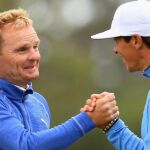 Thorbjorn Olesen y Soren Kjeldsen Copa del Mundo 2016