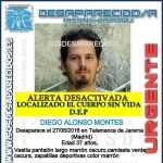 Imagen del cartel con la alarma desactivada