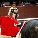 El valenciano, en imagen de archivo, se dispone a comenzar una faena en Las Ventas
