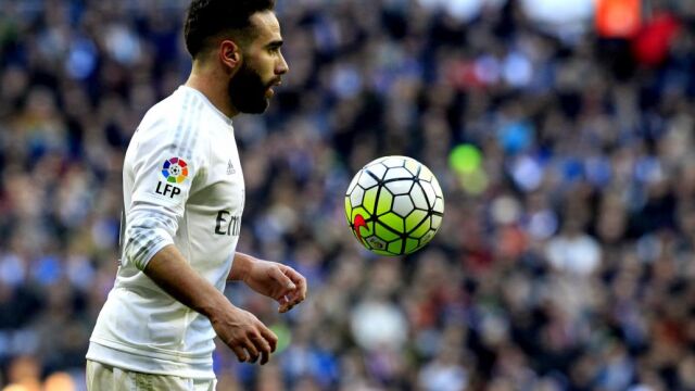 El defensa internacional del Real Madrid, Dani Carvajal