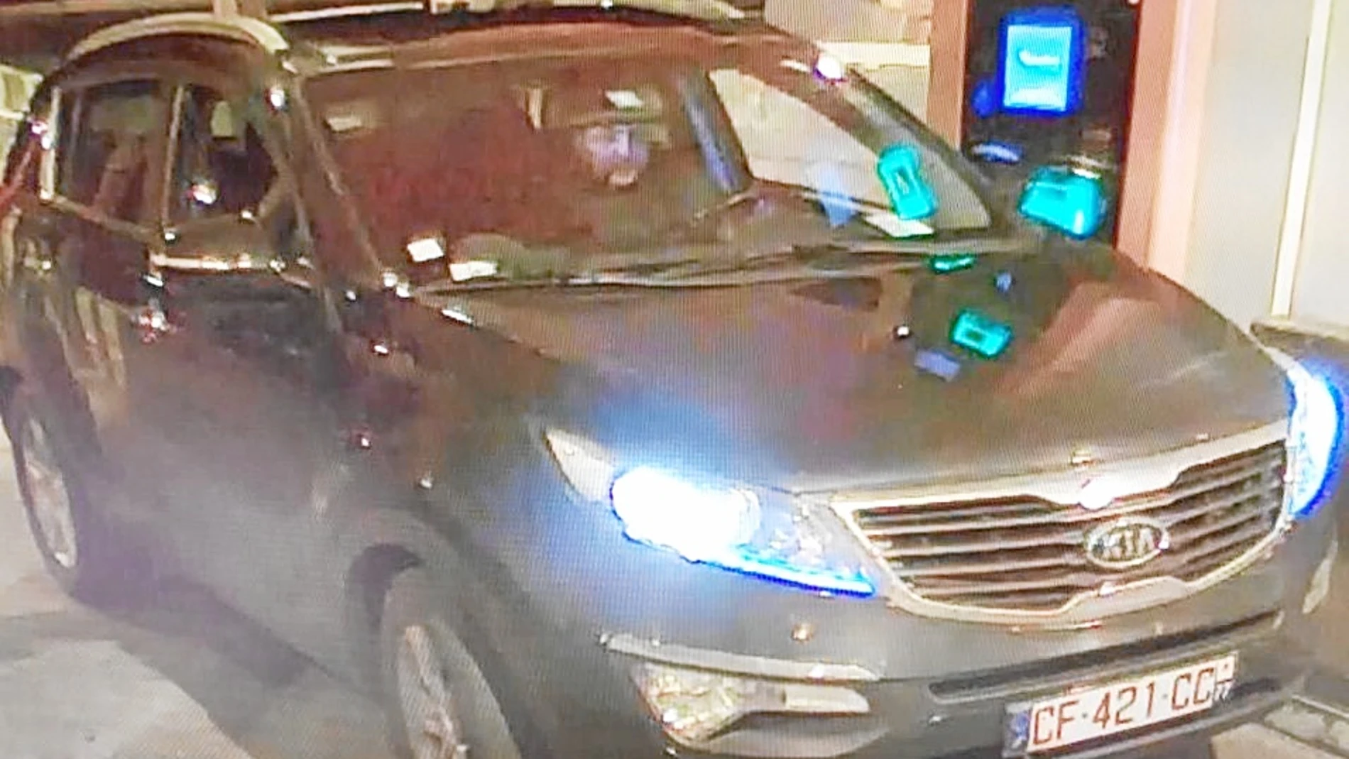 Uno de los vehículos que utiliza el presunto yihadista llegado a España