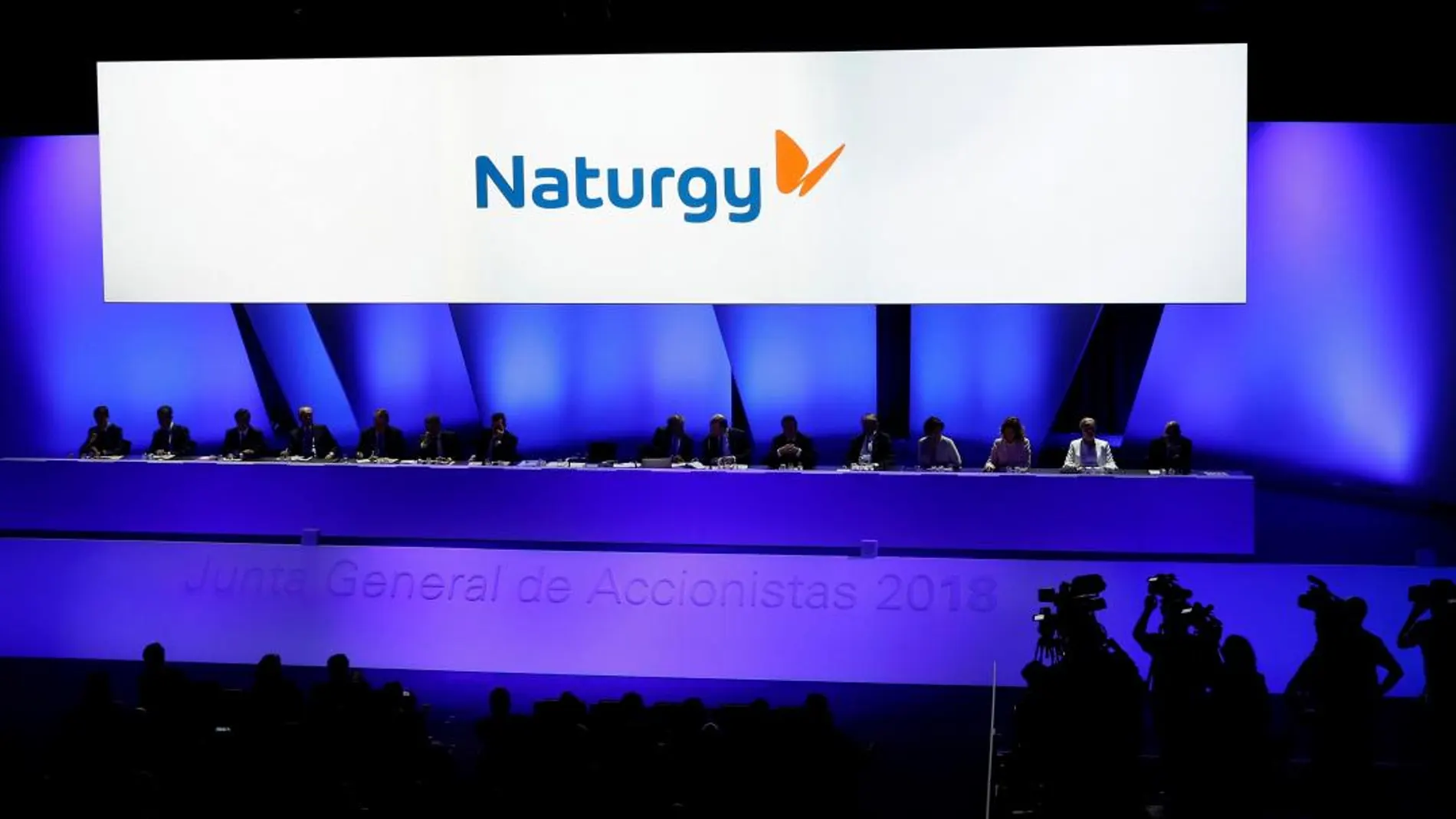 Junta General de Accionistas de Gas Natural Fenosa que ha adoptado hoy un nuevo nombre, Naturgy/Foto: Efe